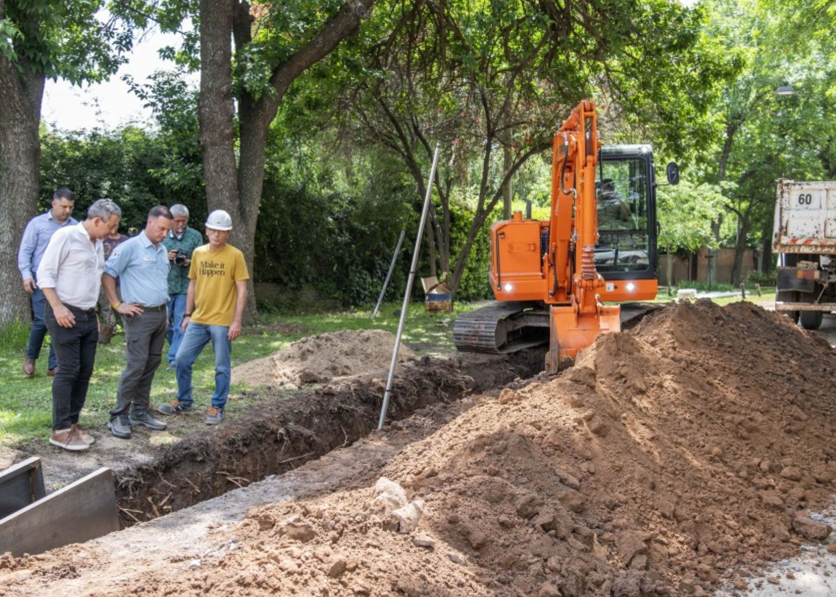 Municipio y Provincia iniciaron una amplia obra de cloacas en el noroeste de la ciudad